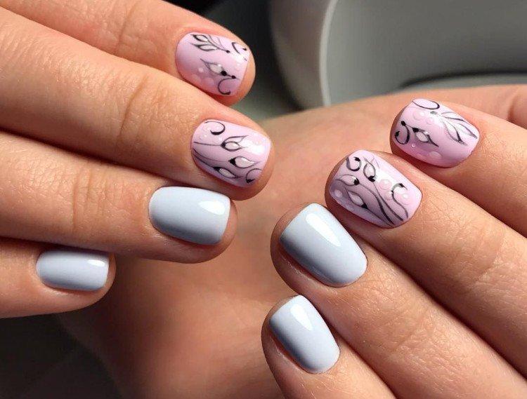 Светлый маникюр - фото и идеи