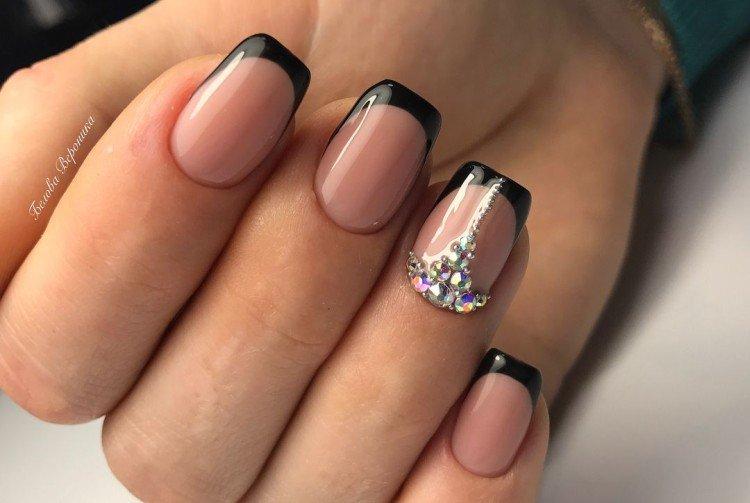 Французский маникюр гель-лаком