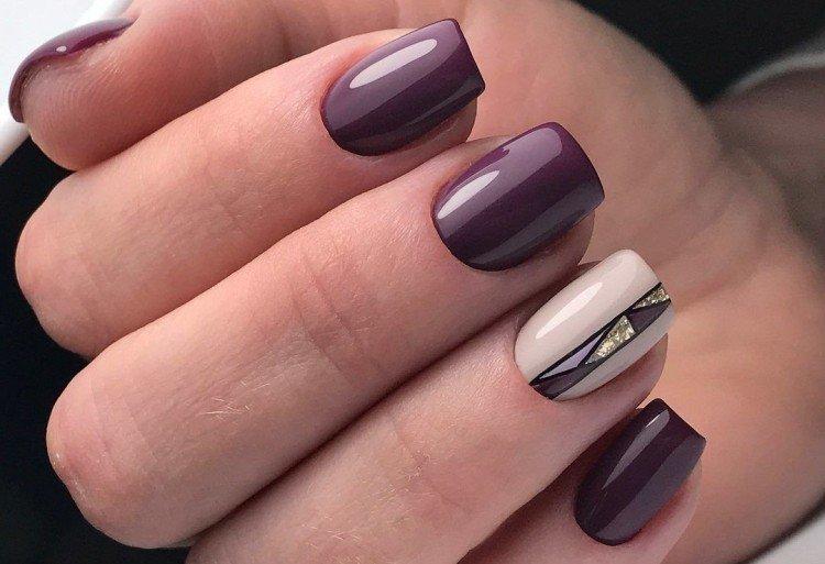 Офисный маникюр гель-лаком 2021