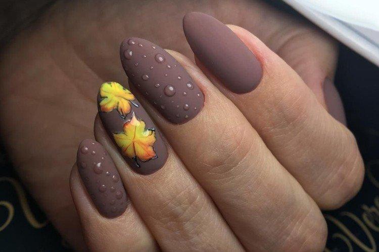 Объемный дизайн ногтей