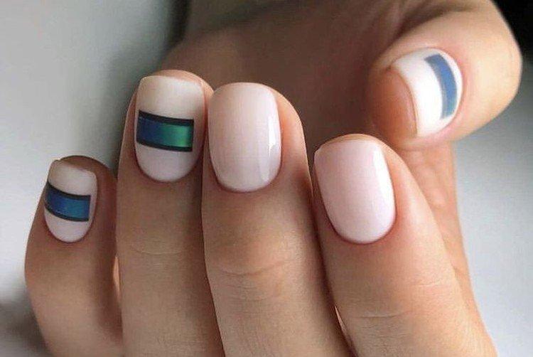 Дизайн на короткие ногти