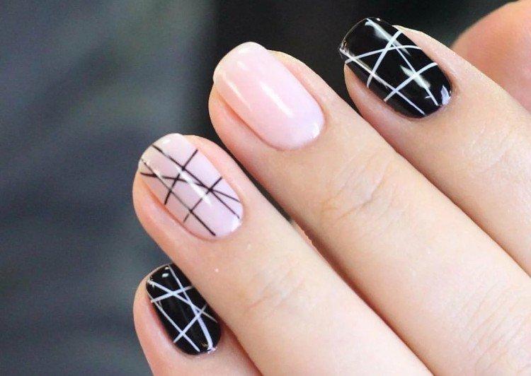 Дизайн на короткие ногти