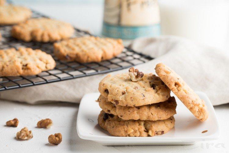 Домашнее ореховое печенье