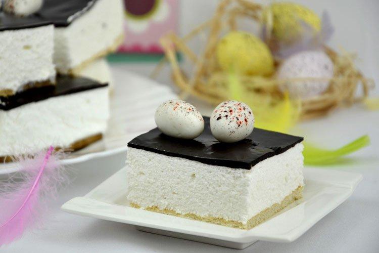 Постный торт «Птичье молоко»