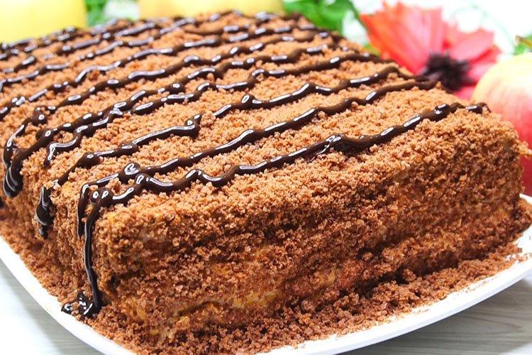 Постный шоколадный торт