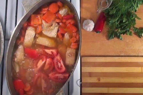 Шурпа из свинины – классический рецепт