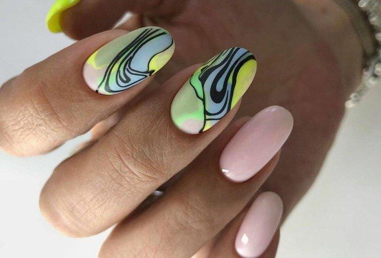 Абстракции и мазки