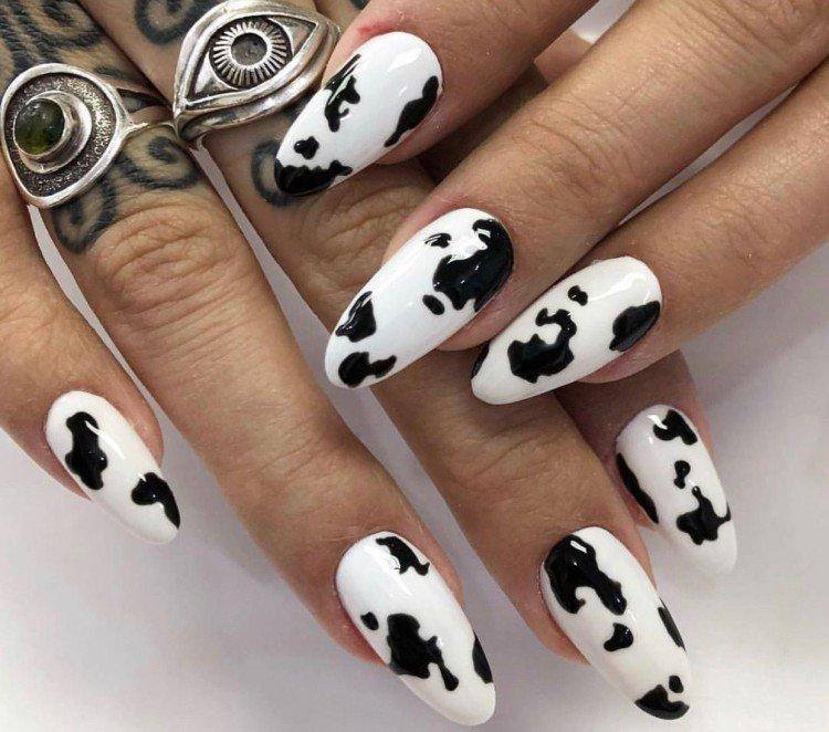 Маникюр с животными принтами
