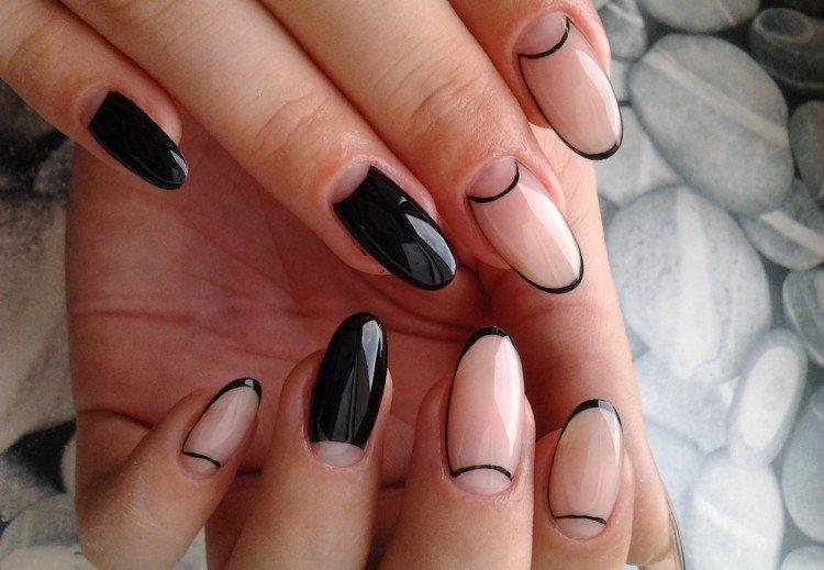 Лунный маникюр