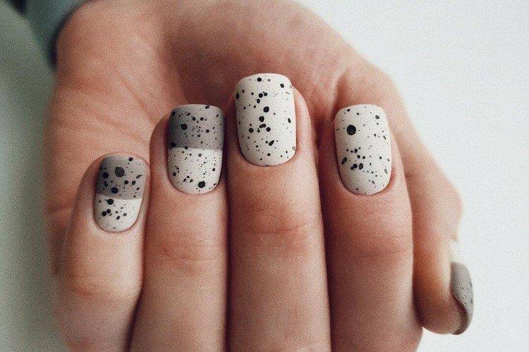 Перепелиный маникюр