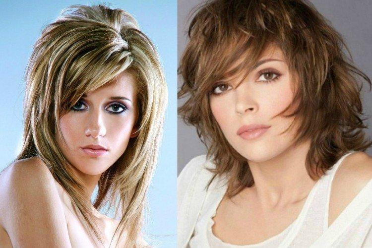 Итальянка с челкой набок