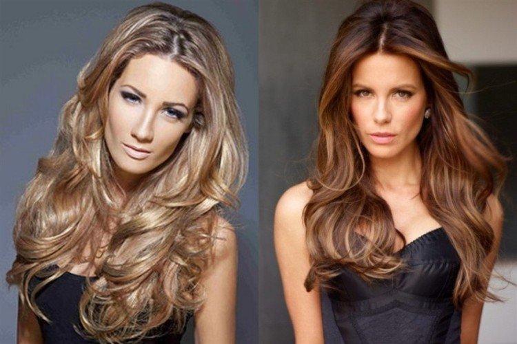 Итальянка на длинные пряди