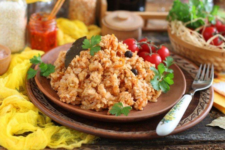 Ленивые голубцы с квашеной капустой