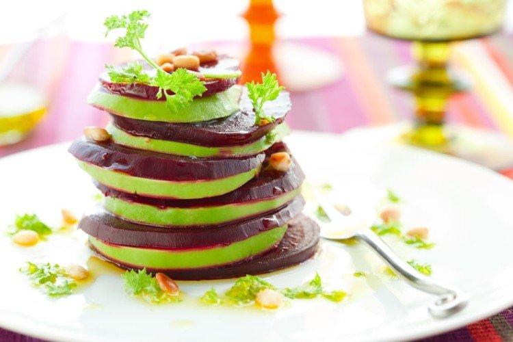 Овощной мильфей