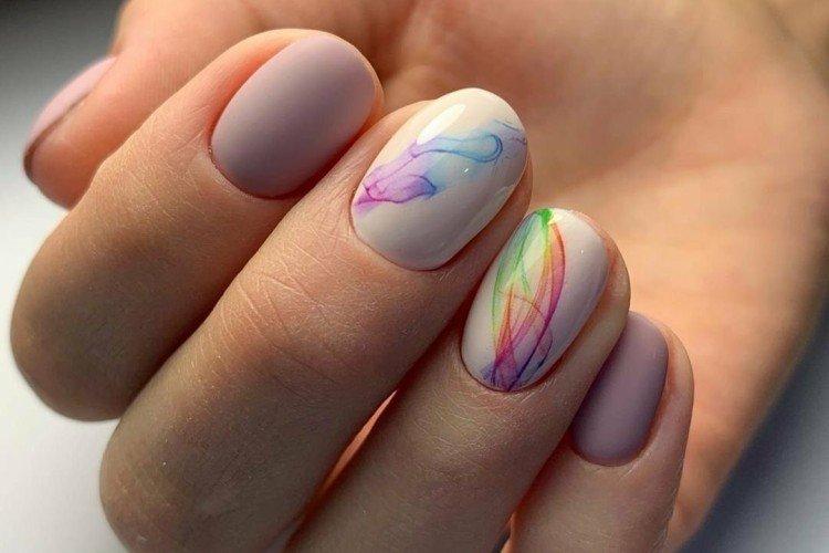 Нюдовый маникюр 2021