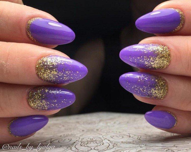 Растяжка блестками