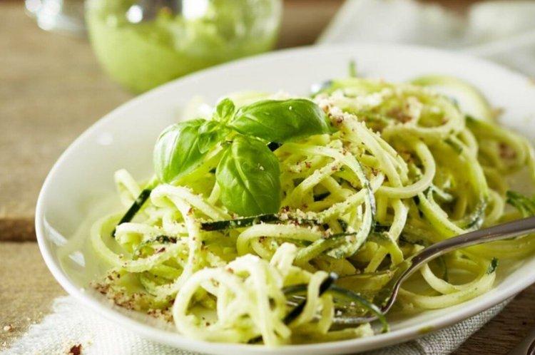 Овощная паста из кабачков