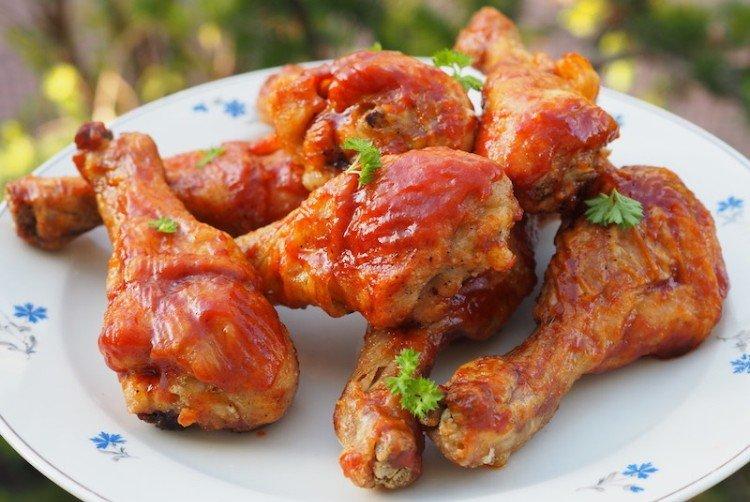 Куриные ножки, запеченные в кетчупе