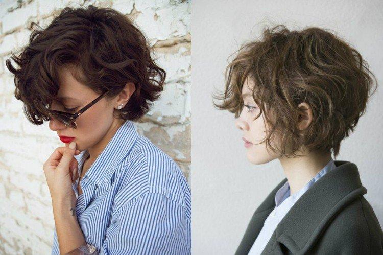 Боб на волнистые локоны