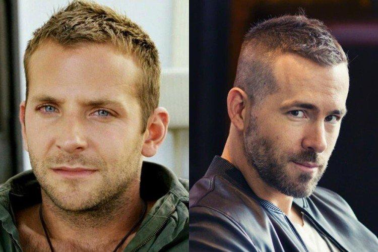 Полубокс с легкой небритостью