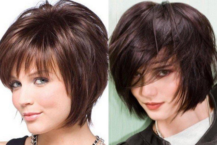 Шапочка на пряди средней длины