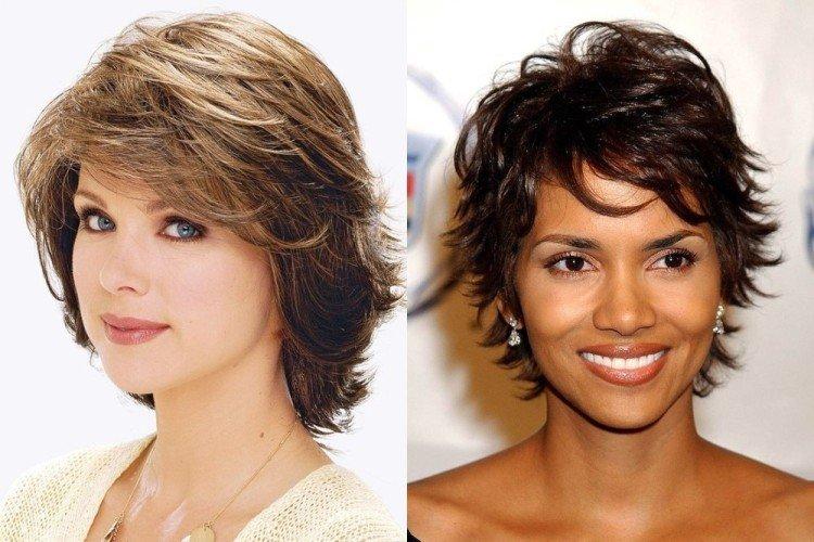 Дебют с укладкой «перьями»