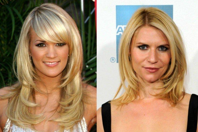 Дебют на выпрямленных волосах