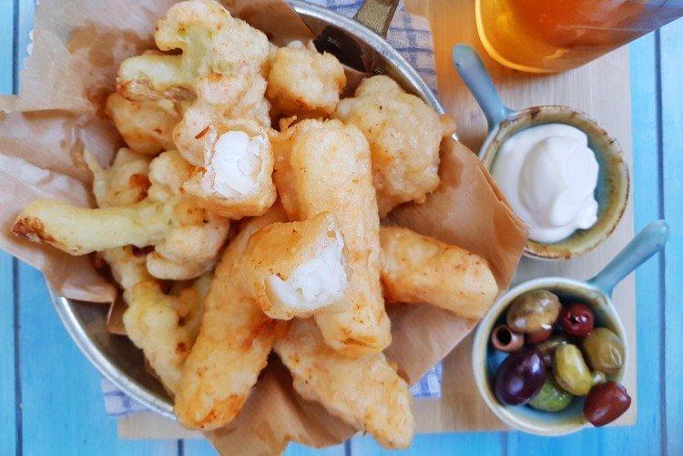 Рыба в кляре с водкой