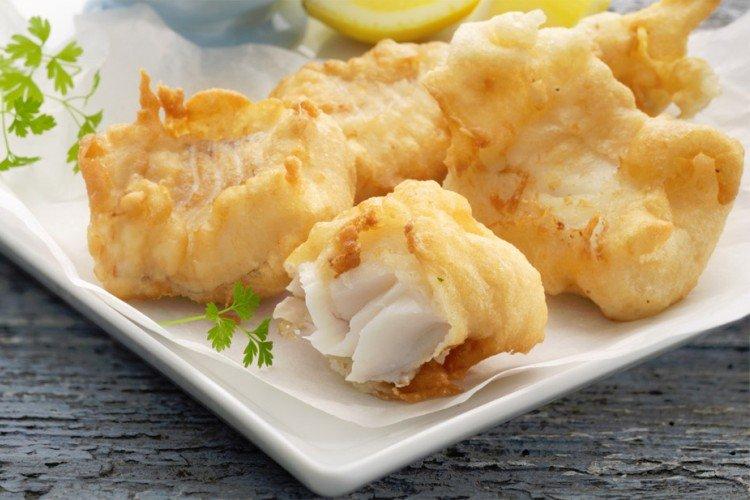 Рыба в белковом кляре