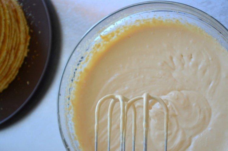 Медовый крем для торта