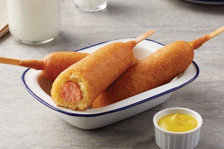 Сосиски в майонезном кляре