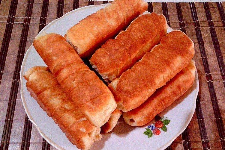 Сосиски в тесте на кефире