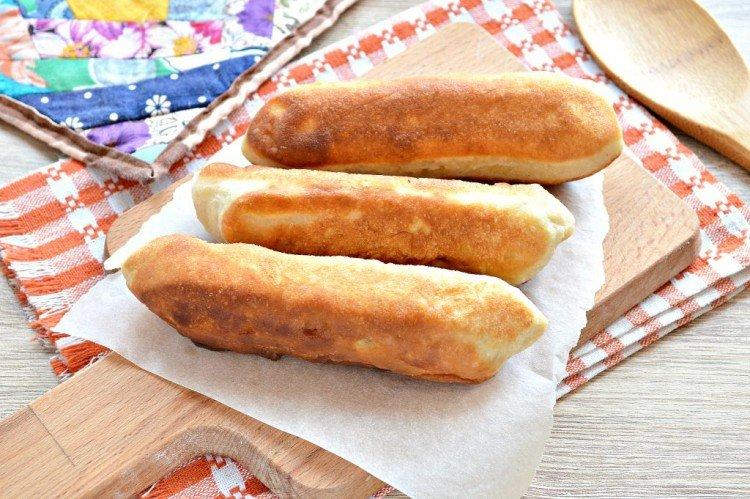Сосиски в тесте на сухих дрожжах