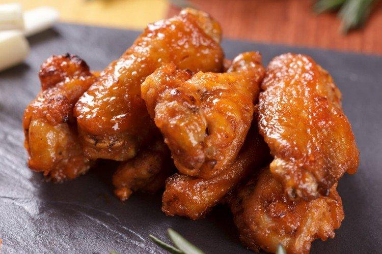 Куриные крылышки в кисло-сладком соусе