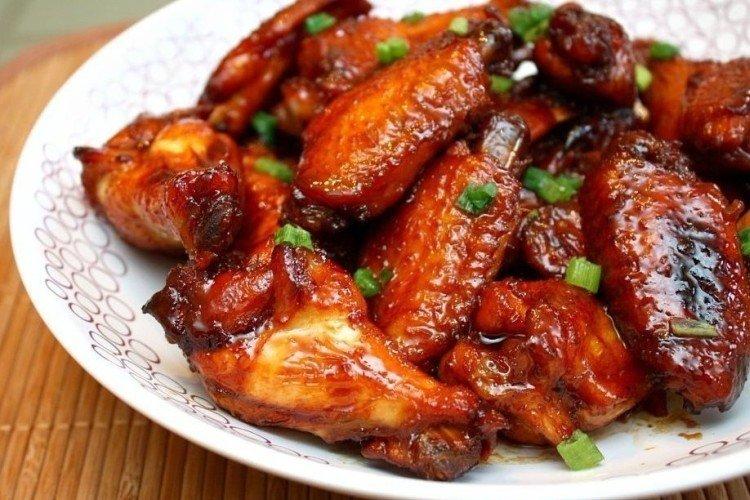 Куриные крылышки в соевом соусе