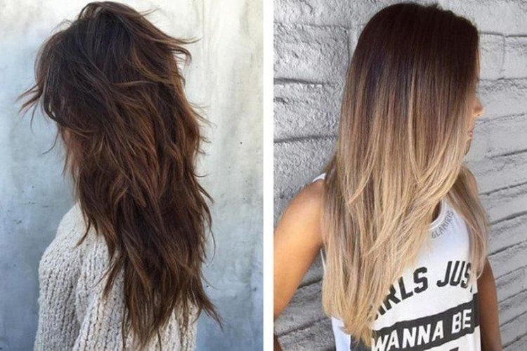 Лисий хвост с филировкой