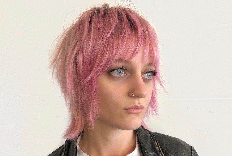 Небрежный маллет