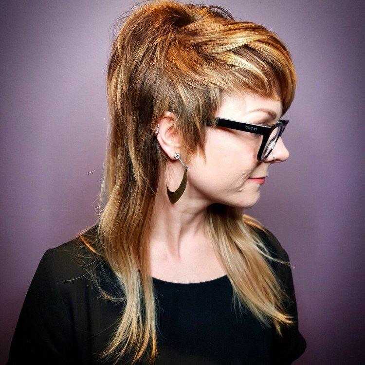 Стрижка маллет – фото и идеи