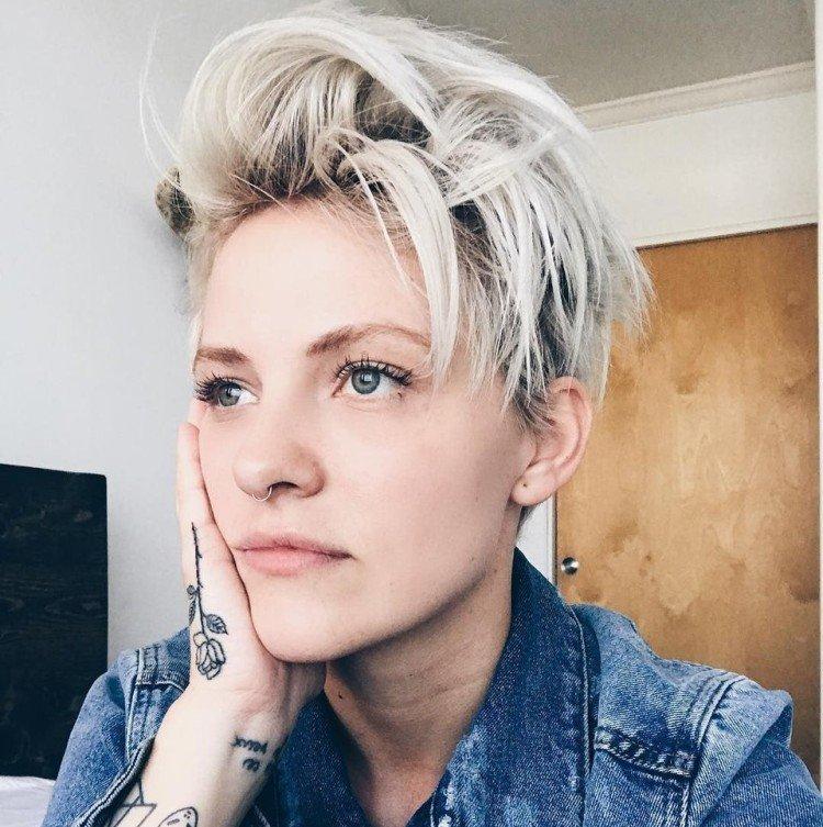 Стрижка томбой – фото и идеи