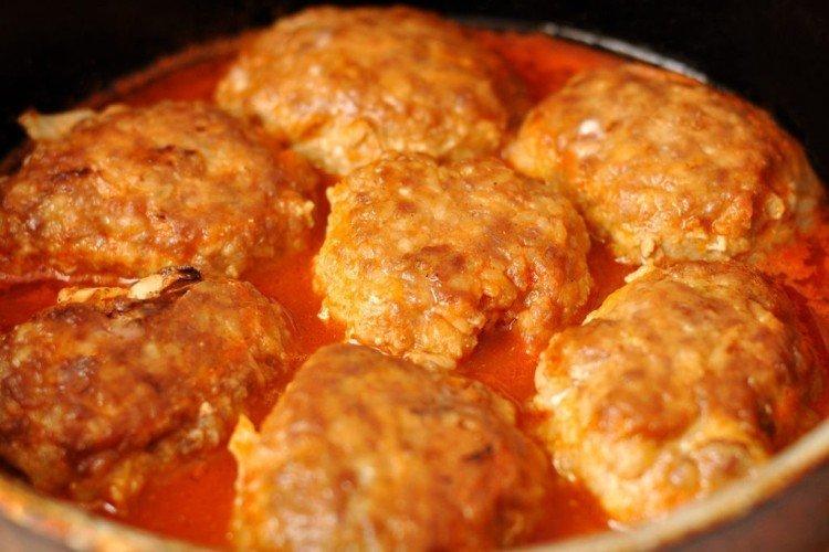 Ленивые голубцы с кабачками