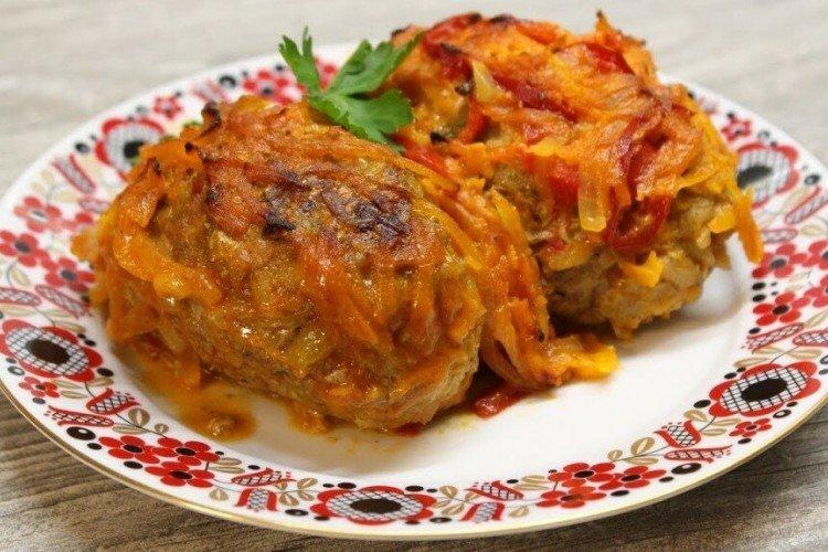 Ленивые голубцы с перцем