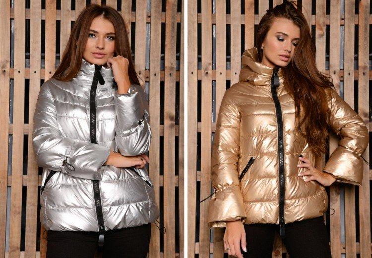 Блестящие куртки