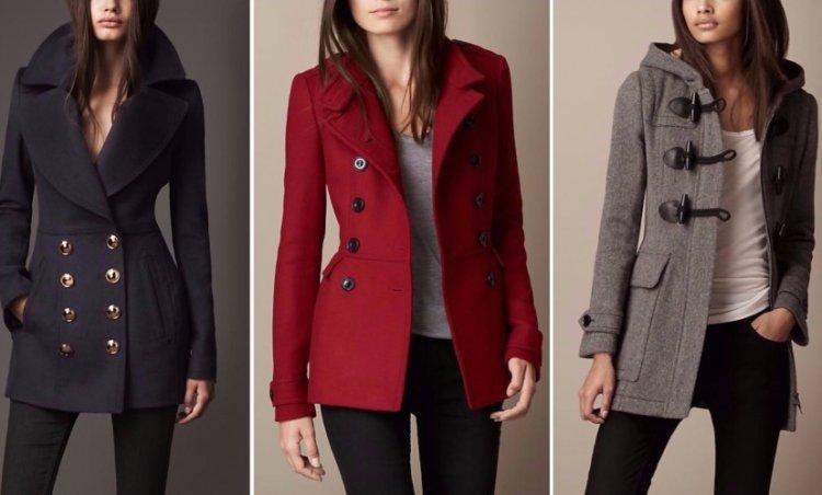 Короткое пальто