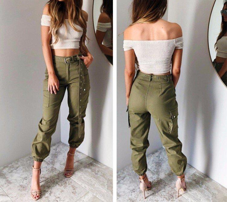 Женские брюки, весна 2021 - фото и идеи