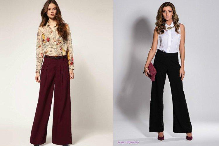 Расклешенные брюки