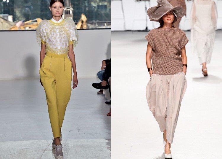 Брюки-бананы