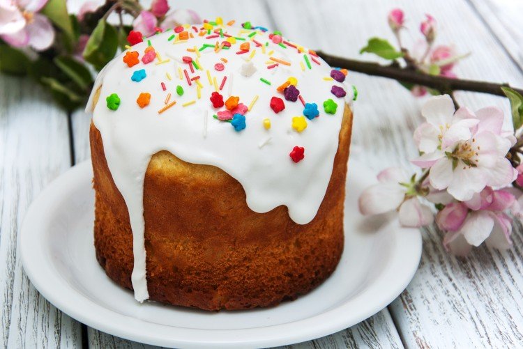 Классический пасхальный кулич