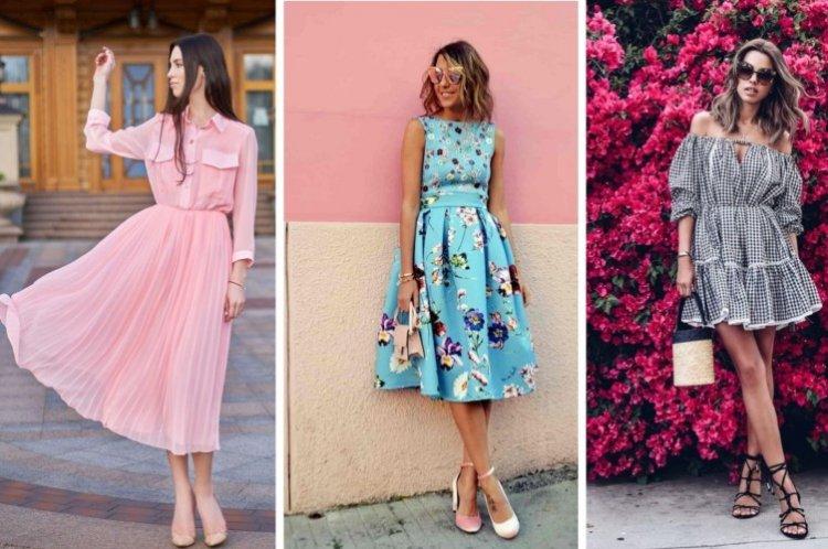 Платья, весна-лето 2021 - фото и идеи