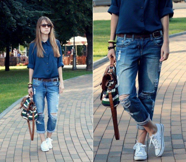 Женские джинсы, весна-лето 2021 - фото и идеи