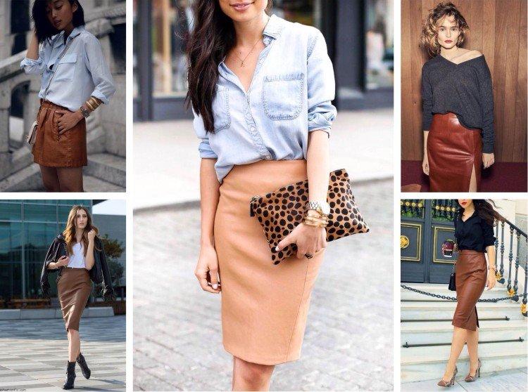 Юбка-карандаш в деловом стиле